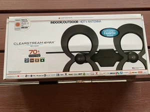 Antenna Direct ClearStream 4MAX UHF VHF Indoor Outdoor HD TV Antenna in Box LQQK - Picture 1 of 15
