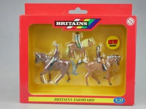 Britains Farmyard 1/32 40956-1HD Reiter Pferde horses & riders Blisterbox 131432 - Bild 1 von 5