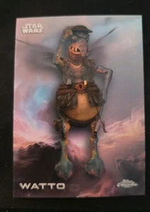2025 Topps Chrome Star Wars  #190 Watto Attack Of The Clones  - Picture 1 of 2