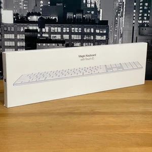 Apple Magic Keyboard Touch ID Numeric Keypad (USB-C) International English White - Picture 1 of 19