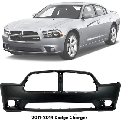 Cubierta de parachoques delantero pintable para Dodge Charger 2011-2014 Foto 1 de 4