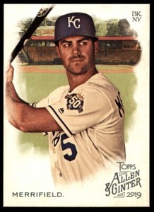 2019 Topps Allen & Ginter Base #144 Whit Merrifield
