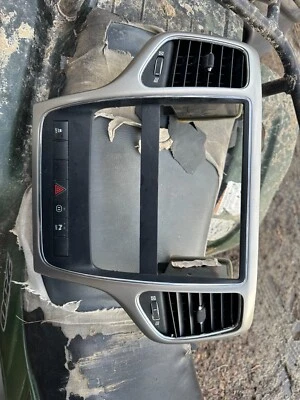 11-13 Jeep Grand Cherokee OEM RADIO Y VENTILACIÓN PANEL TABLERO BISEL MOLDURA E INTERRUPTORES Foto 1 de 2