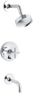 Kohler PURIST cromo pulido Rite-Temp baño ducha moldura kit T14421-3-CP NUEVO EN CAJA - Imagen 1 de 8