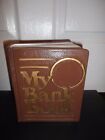 Vintage Book-Shaped SAVINGS / PIGGY BANK "MY BANK BOOK" Ben Franklin Celebration