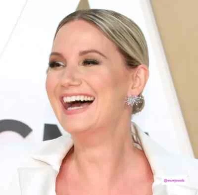 $8200 DAVID YURMAN 18K GOLD LARGE SUPERNOVA CLIMBER DIAMOND EARRINGS - Image 1 of 4