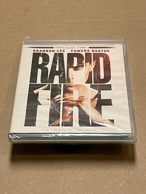 Brandon Lee Twilight Time Blu-Ray Limited Ed Release 'Rapid Fire' Sealed New OOP - Image 1 of 4