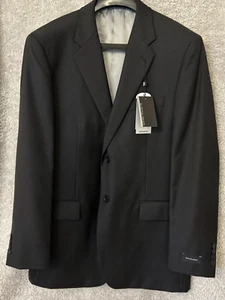 Giacca blazer Austin Reed Westminster nera pura lana 44 nuova con etichette *piccolo pull on slv - Foto 1 di 18