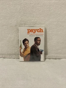 Psych: The Complete Fourth Season 4 DVD, 4-Disc Set NEW SEALED FREE SHIP - Picture 1 of 8