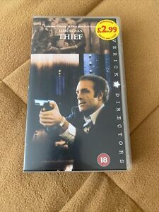 James Caan THIEF VHS (1981) Michael Mann UK Release Video Tape