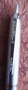 Rare Vtg KREUZER GERMANY Black And Metal BALLPOINT Pen VINTAGE COLLECTIBLE  - Picture 1 of 10
