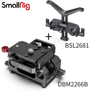 SmallRig BMPCC Baseplate & 15mm LWS Universal Lens Support BSL2681 - Picture 1 of 11