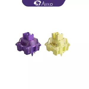 Akko V3 pro Dustproof Cream Yellow/ Purple Switch For Mechanical Keyboard - Picture 1 of 11