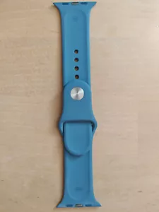 Original Apple Watch Sportarmband Armband Blue Fog 44mm /45mm /46mm 49mm M/L ✅ - Bild 1 von 16