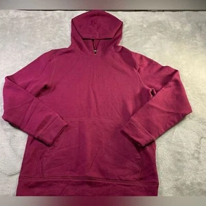 TEK- Gear Pull Over Hoodie Youth Boys Fleece Burgundy Size Large - Picture 1 of 4