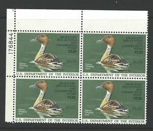 Bigjake: RW53, 1986 Federal Duck Stamp, $7.50 Fulvous Whistling Duck PBL/4 - Picture 1 of 1