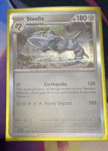 Pokémon TCG: Steelix - 125/182 - Holo Rare - Paradox Rift - NM - Bild 1 von 1