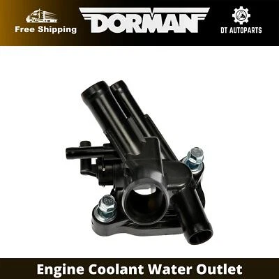 Tomada de água líquido de arrefecimento do motor Chevrolet Cruze Dorman 2016-2019 2017 2018 - Imagem 1 de 4