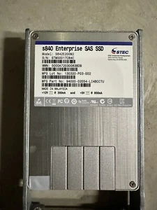 200GB SAS S842E200M2 HGST 2.5in S840 Enterprise Solid State Drive | 6Gbps MLC - Afbeelding 1 van 3