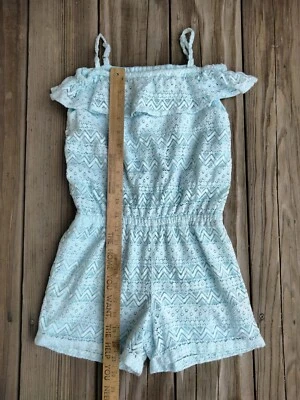 CHILDREN'S PLACE Size 7-8 Girls One Piece Jumper Lace EUC ~ SHIPS FREE - Image 1 of 4