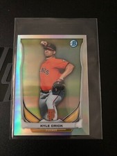 2014 Bowman Chrome Bowman Scout Top 5 Mini Refractors #BMSFG1 Kyle Crick