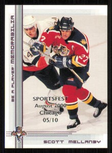 2000-01 BAP Memorabilia Chicago Sportsfest #2 Scott Mellanby /10