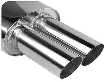 Silenciador de escape Piper Sys 1 3" doble barra para Rover 216 GTi 16v + cupé 91-95 - Imagen 1 de 1