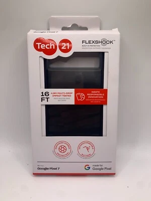 Tech21 EvoCheck Series Gel Case for Google Pixel 7- Black - Image 1 of 2