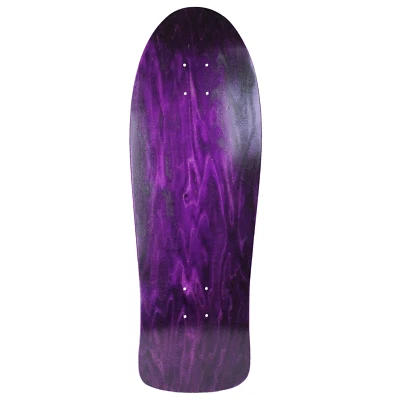 Moose Skateboards Old School 10" x 30" Stained Purple Blank Skateboard Deck - Image 1 of 3