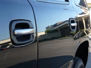 TFP 402LBR Brushed Door Handle Cover for Chevrolet Avalanche 2002-2006 4Dr 4Pcs - Picture 1 of 1