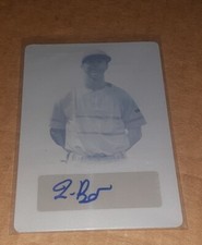 Leaf Perfect Game All American Jace Bohrofen Auto 1/1 Printing Plate