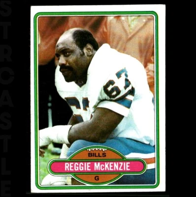 1980 Topps - Reggie McKenzie #218 Buffalo Bills 🏈 Football Card - Image 1 of 3