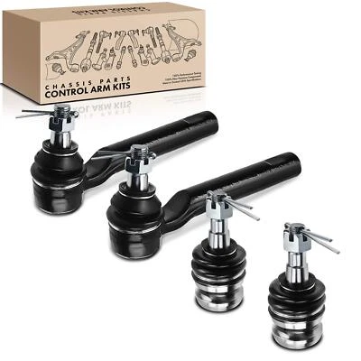 4 piezas extremo de varilla de amarre exterior y rótula inferior delantera para Subaru Crosstrek Impreza WRX Foto 1 de 4