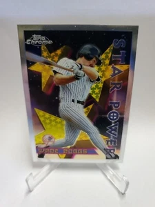1996 Topps Chrom #85 Wade Boggs Star Power New York Yankees - Bild 1 von 2