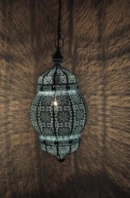 Lámparas turcas colgantes marroquíes, lámpara de linterna de techo, luces para decoración del hogar Foto 1 de 4
