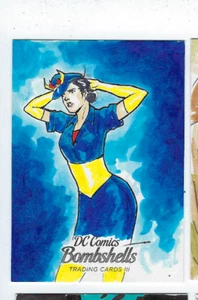 Tarjeta de boceto Cryptozoic DC Bombshells III Jomar Bulda (b) - Imagen 1 de 1
