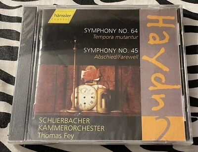 HAYDN - Symphonies Nos. 64 & 45 - Thomas Fey  CD BRAND NEW Germany IMPORT - Image 1 of 3