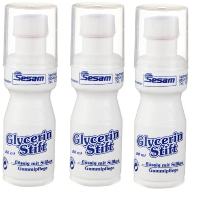 3 uds lápiz de glicerina de sésamo lápiz de goma goma goma de puerta juntas de goma 50 ml - Imagen 1 de 2