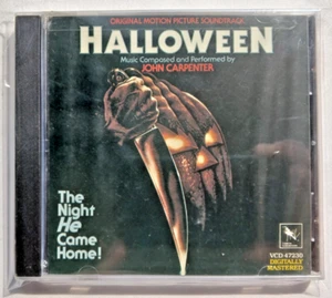 JOHN CARPENTER - HALLOWEEN - ORIGINAL SOUNDTRACK - CD - SEALED COPY - 1985 - Picture 1 of 2