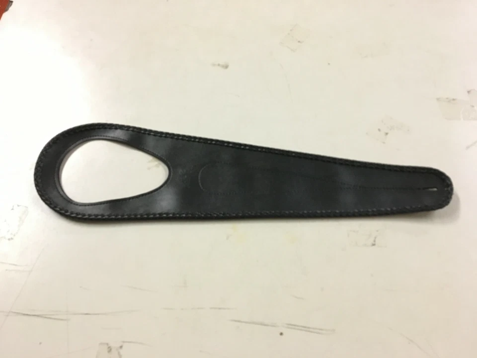 Mustang cuero negro tanque gasolina babero panel Honda 1100 Shadow Aero p# TB-11AR/93143 Foto 1 de 4