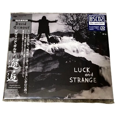 DAVID GILMOUR LUCK AND STRANGE W/ BONUS TRACK JAPAN BLU-SPEC CD Pink Floyd NEW - Image 1 of 2