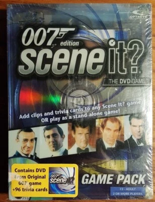 007 Edition Scene It? The DVD Game (James Bond Trivia) Game Pack NEW SEALED  - Image 1 of 2