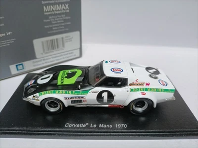 Spark 1/43 Chevrolet Corvelle # 1 LeMans 1970 Le Mans Rally Car Model - Image 1 of 4