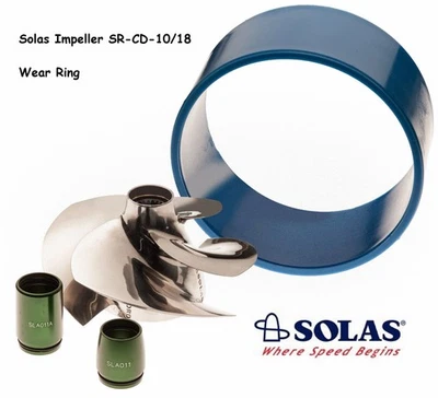 Anillo y cono Solas SeaDoo GTI 130 155 4-Tec Impulsor SR-CD-10/18 2006-2008 Foto 1 de 2