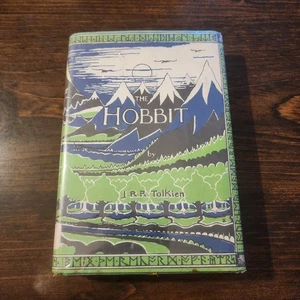 THE HOBBIT J.R.R. Tolkien HCDJ 1966 1ST Edition US Printing 36th Ed. Ex Libris - Imagen 1 de 24