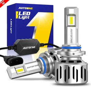 AUTOONE 9006 HB4 LED Headlight Bulbs High Low Beam Kit 80000LM 6500K White 100W - Picture 1 of 8
