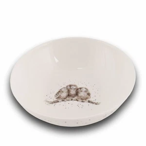 Wrendale Designs Porzellan Müsli Schale Eulen ca. 400ml - Bild 1 von 5
