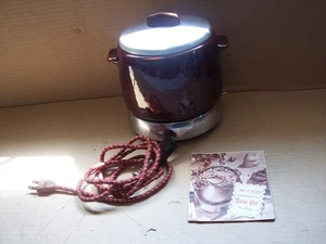 Olla de frijoles para servidor de patio West Bend de colección base de rito de calor de trabajo - Imagen 1 de 6