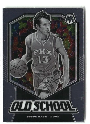 2019-20 Panini Mosaic #1 Steve Nash Old School - Image 1 of 2
