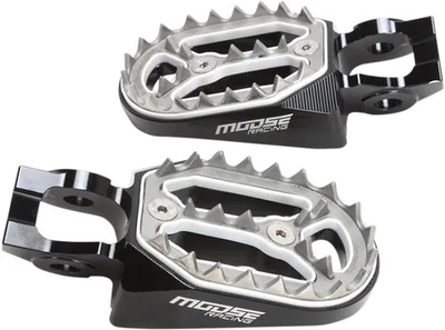 Moose Black Aluminum Qualifier Footpeg Pair for KTM 450 SXF 16-22 - Image 1 of 3
